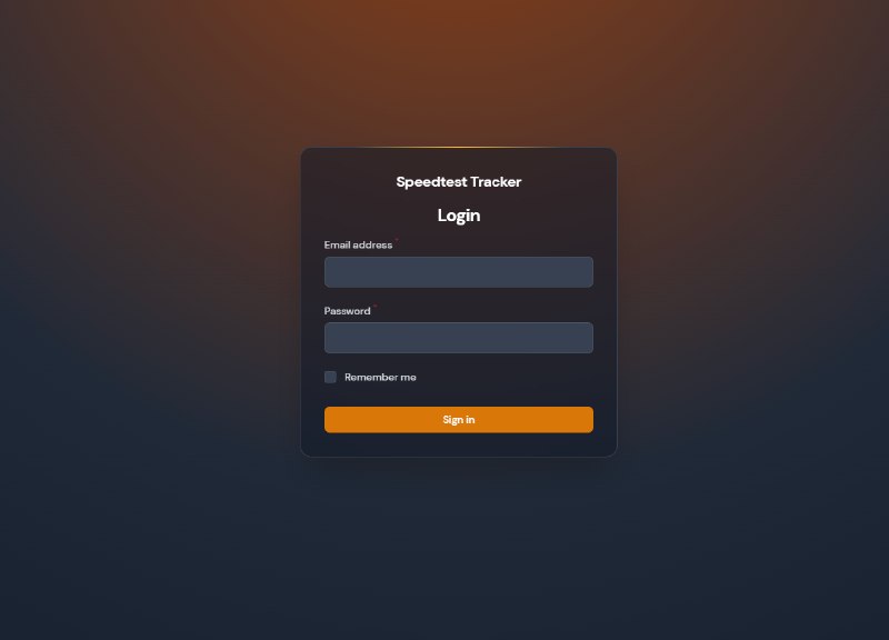 speedtest-tracker