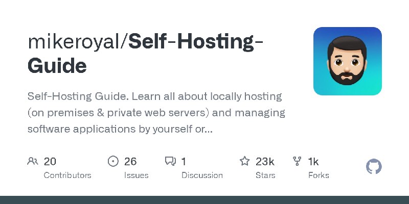 Self-Hosting-Guide